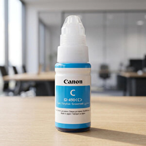CANON GI-490C MAVI TANKLI YAZICILAR İÇİN MÜREKKEP 70ML 7000 Sayfa